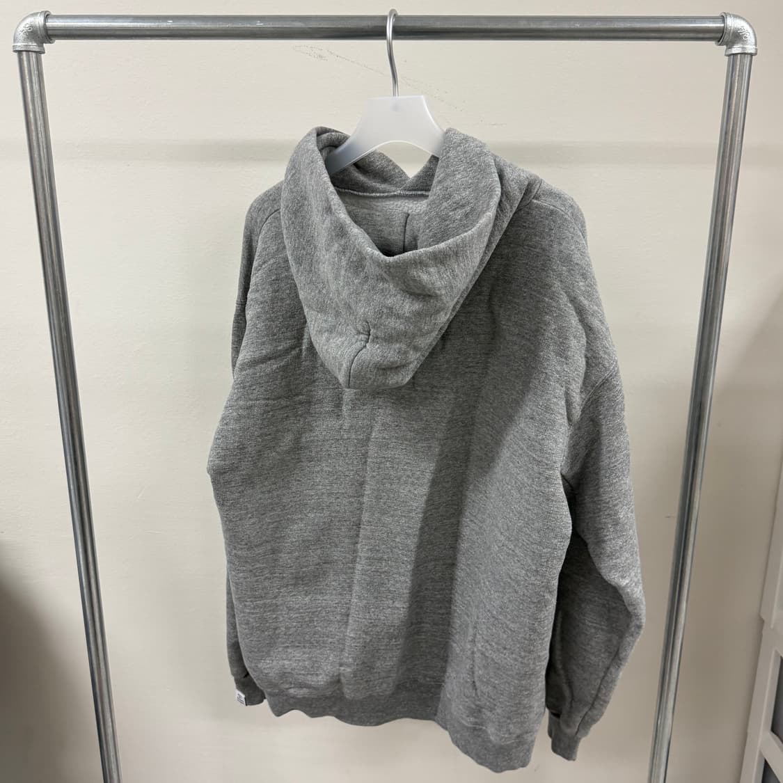 휴먼메이드 시그니처 로고 후드티 그레이 상품이미지3