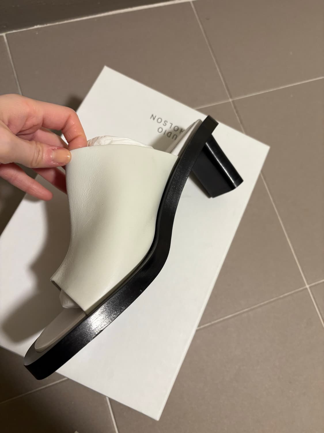 스튜디오니콜슨 로우힐 레더샌들  상품이미지3