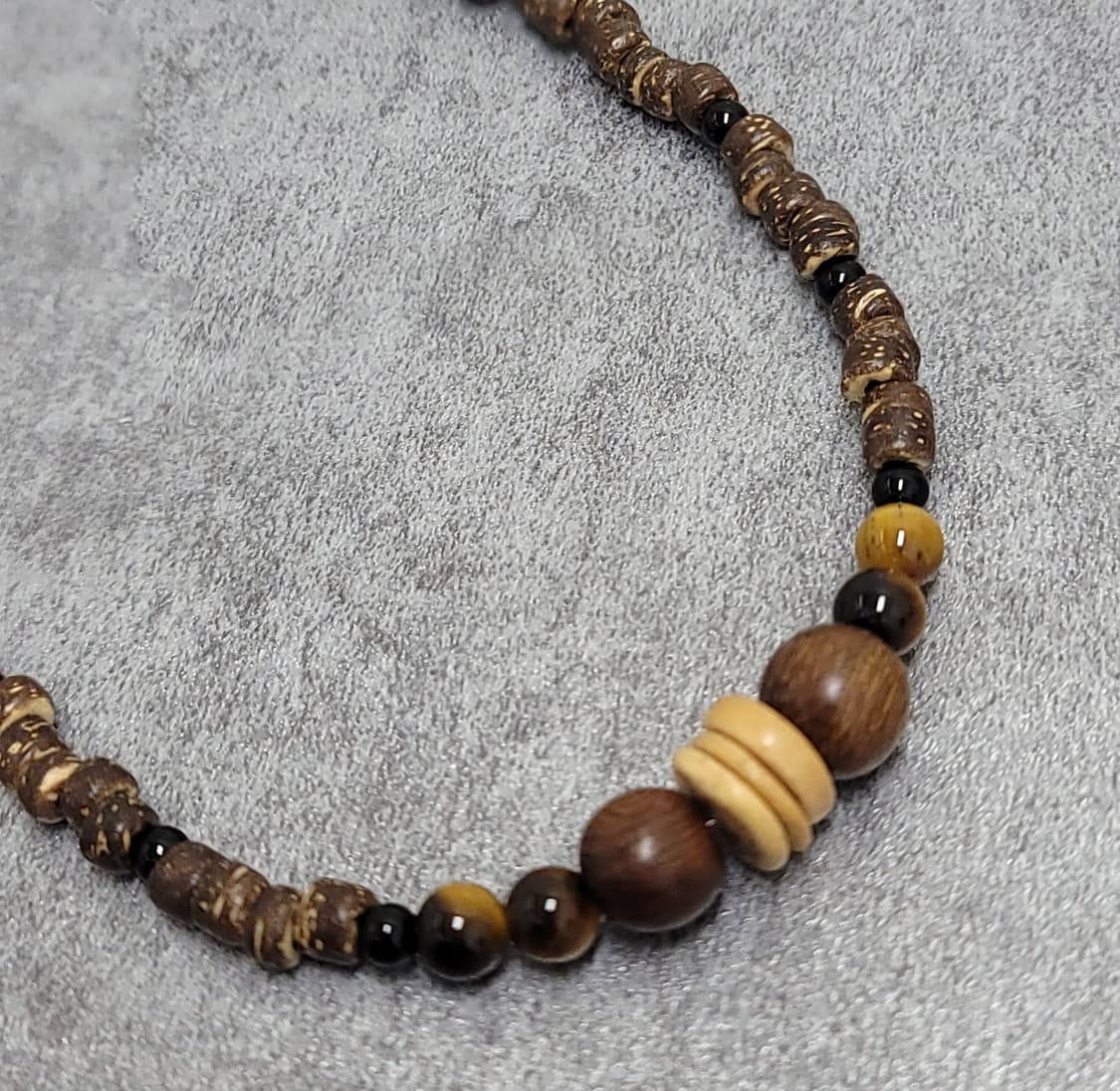 wood vintage necklace set 상품이미지4