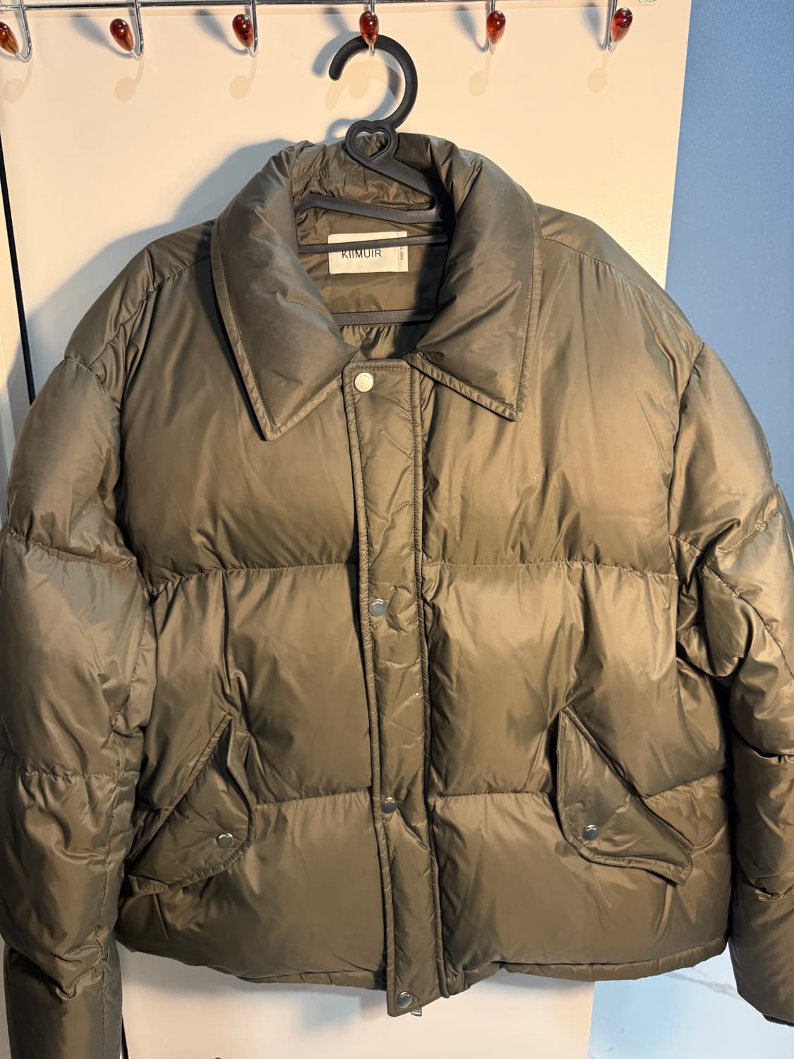 키뮤어 카라 숏 다운 점퍼 상품이미지2