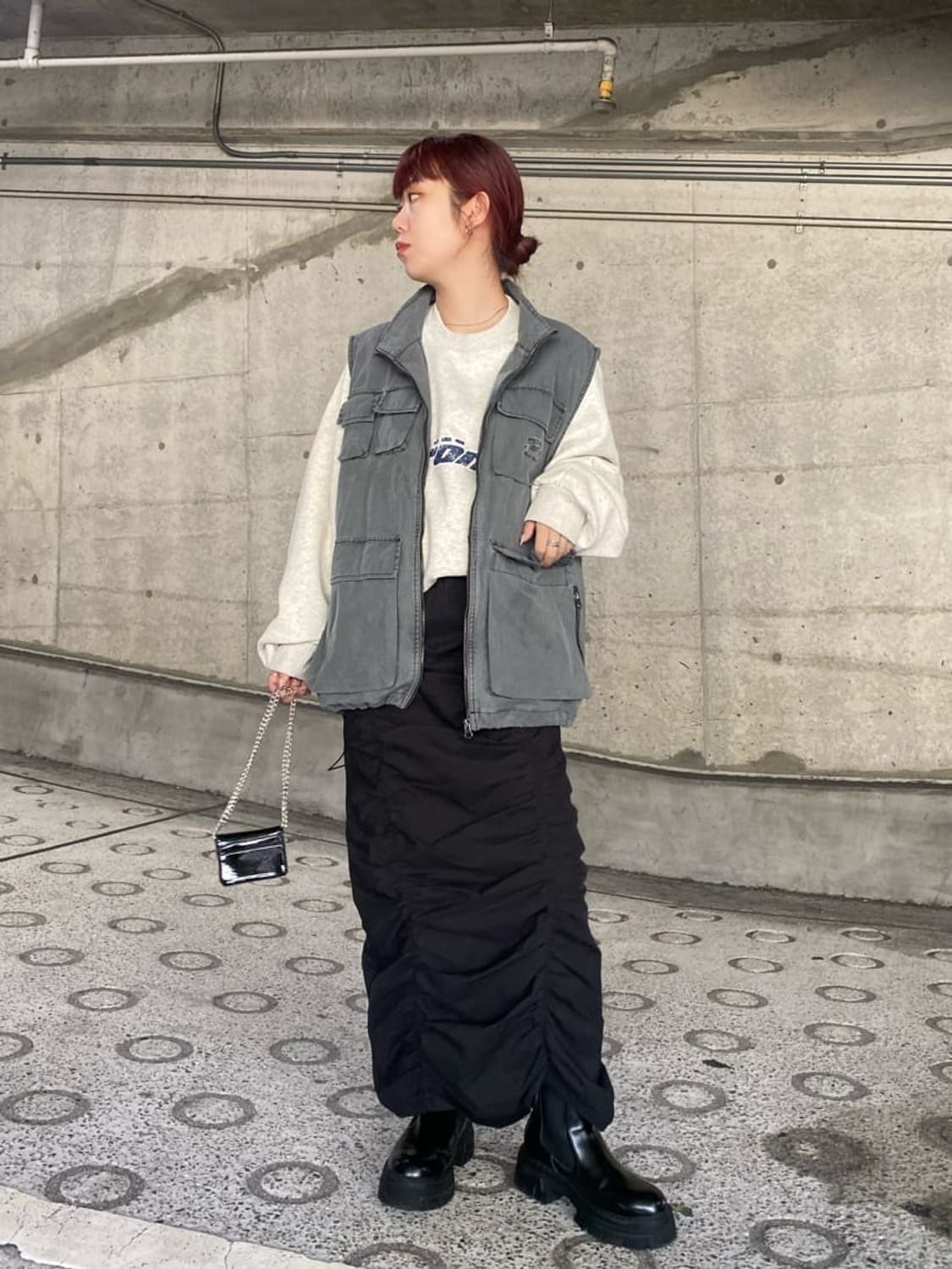 WHO'S WHO gallery Stand Collar Vest 상품이미지5