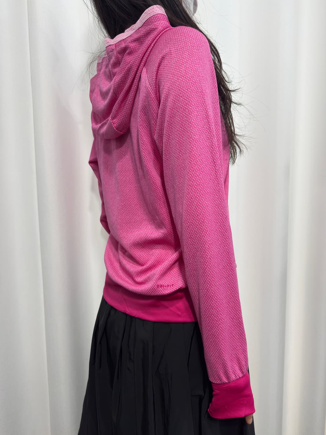 nike pink dot hood zipup 상품이미지4