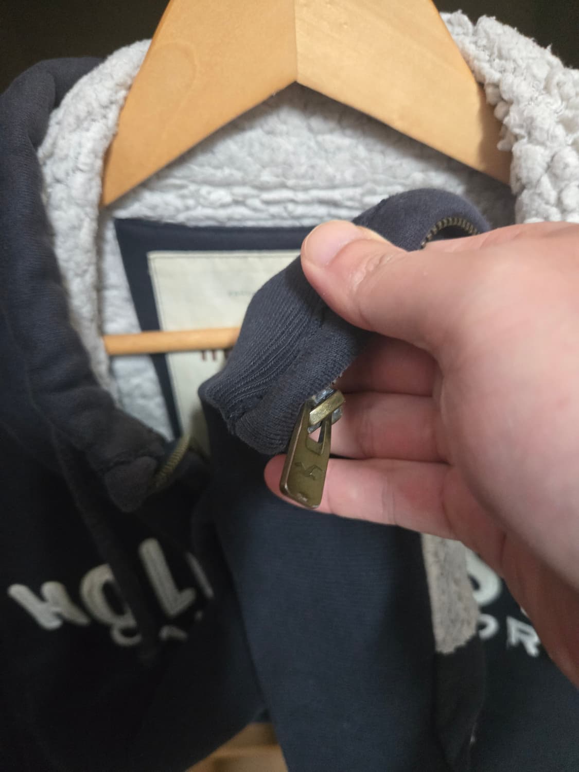 홀리스터 후드집업 L 100 상품이미지3