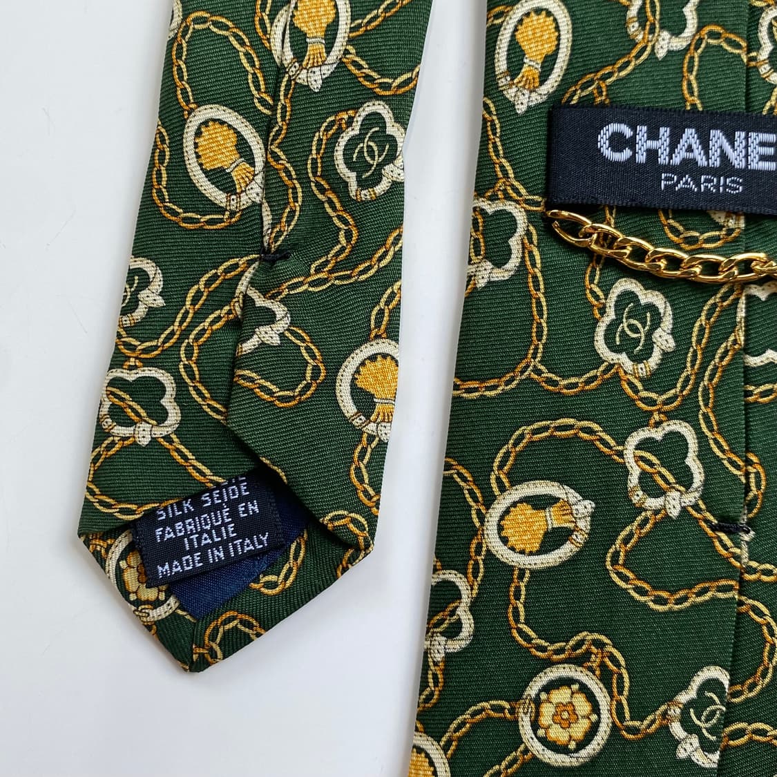 샤넬(CHANEL) 모노그램 명품 정품 넥타이 상품이미지6