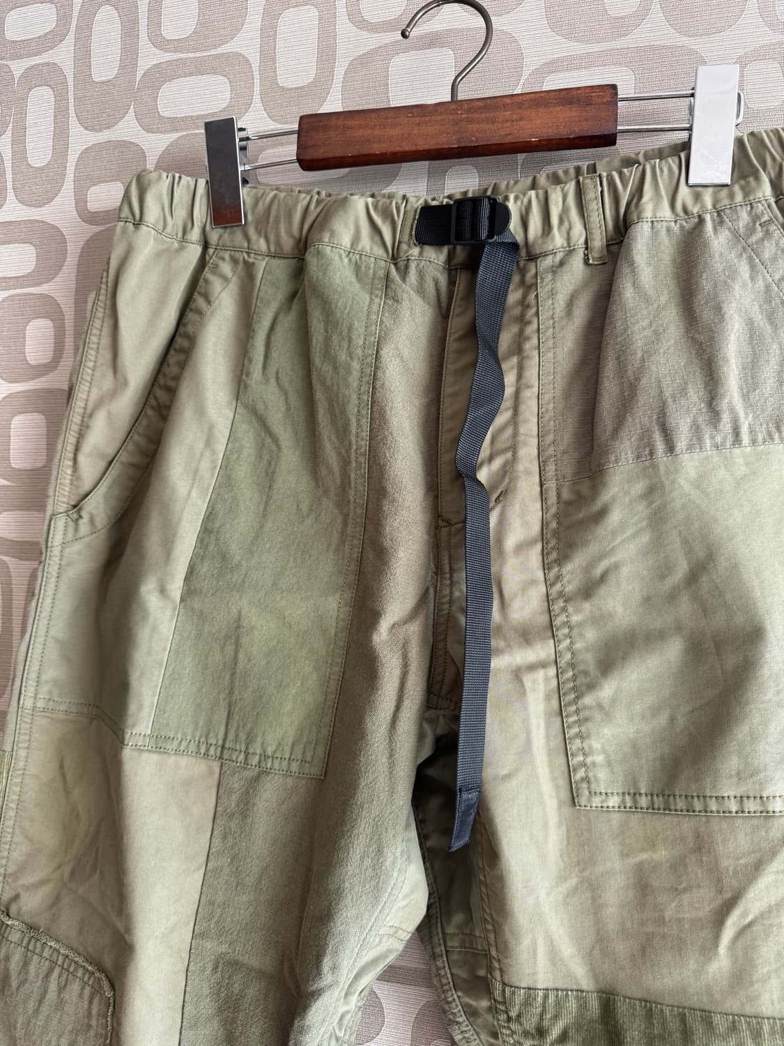 OUTSTANDING 아웃스탠딩 그라미치 st 패치워크 팬츠 바지 L 상품이미지2