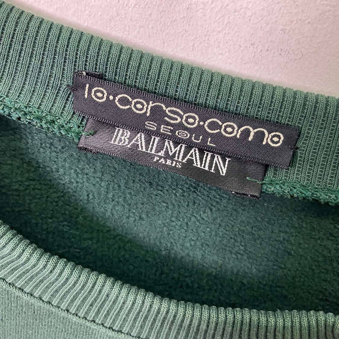 발망 X 10꼬르소꼬모 지퍼 스웨트셔츠 L 상품이미지3