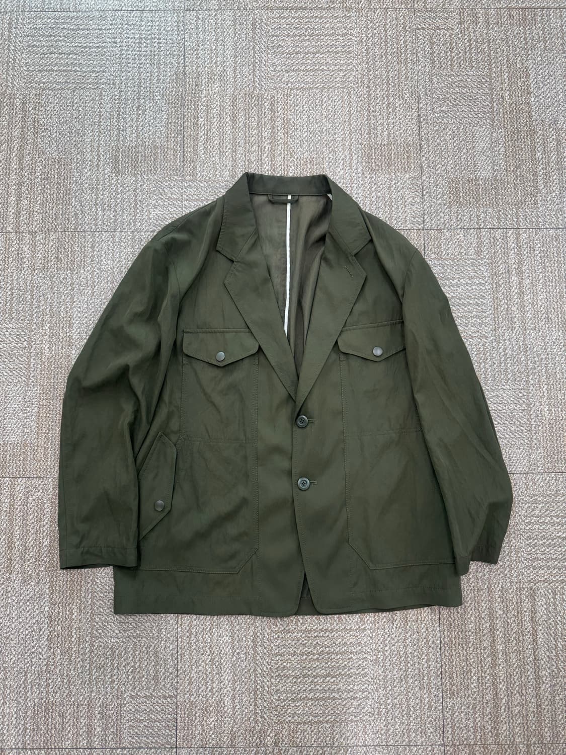 UJOH 4 Pocket Jacket - Olive 상품이미지1