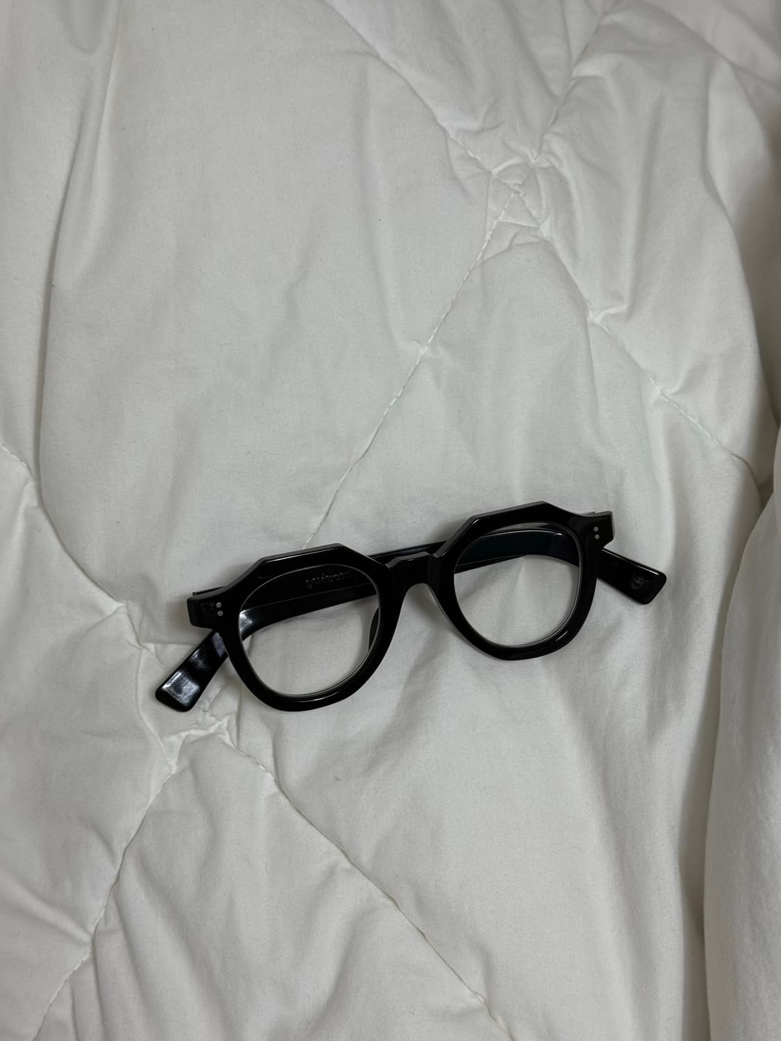 규파드 GP 02 n 블랙 뿔테 안경 상품이미지2