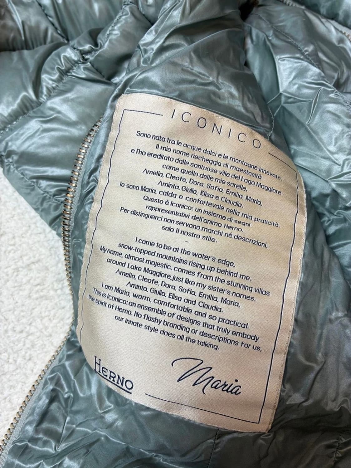 에르노 HERNO 에르노 마리아 롱 패딩 PN7018 상품이미지9