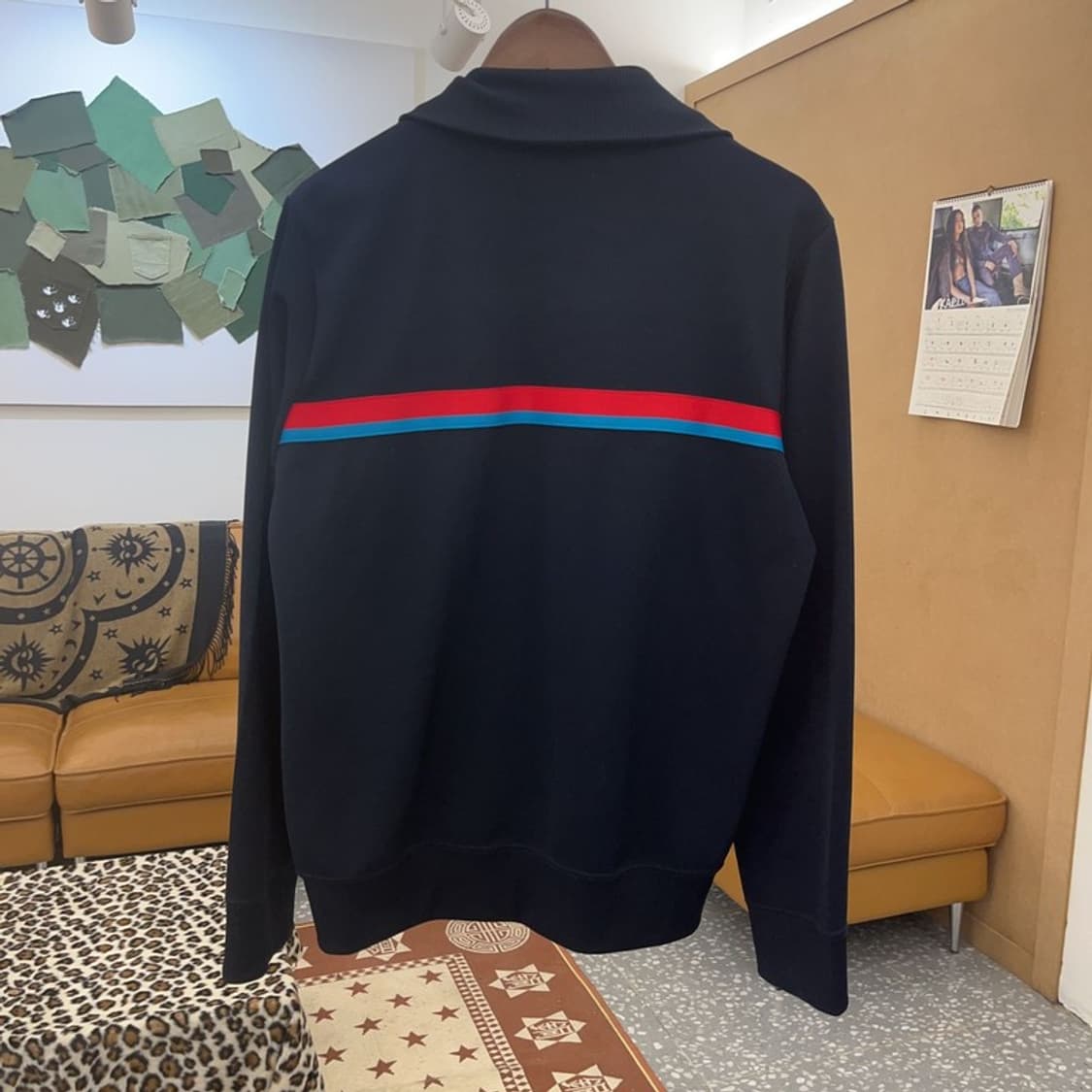 오니츠카 타이거 올드스쿨 레트로 배색 져지 집업 L C09329 상품이미지4