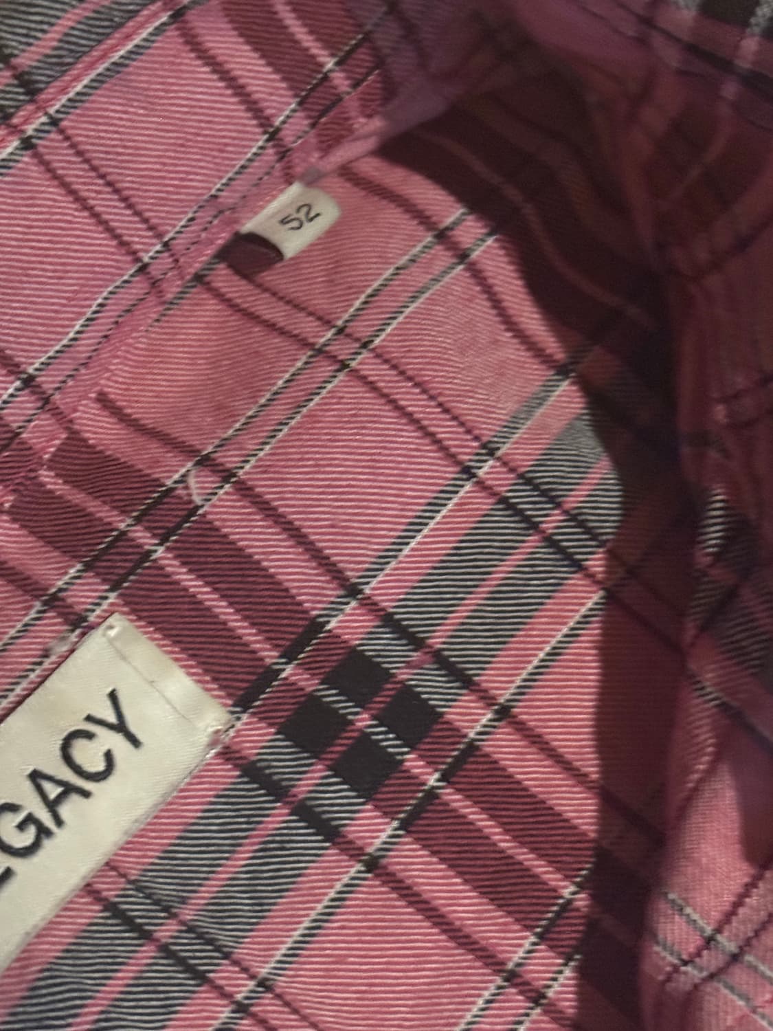 아워레가시 핑크 버로우드 셔츠 52 상품이미지4