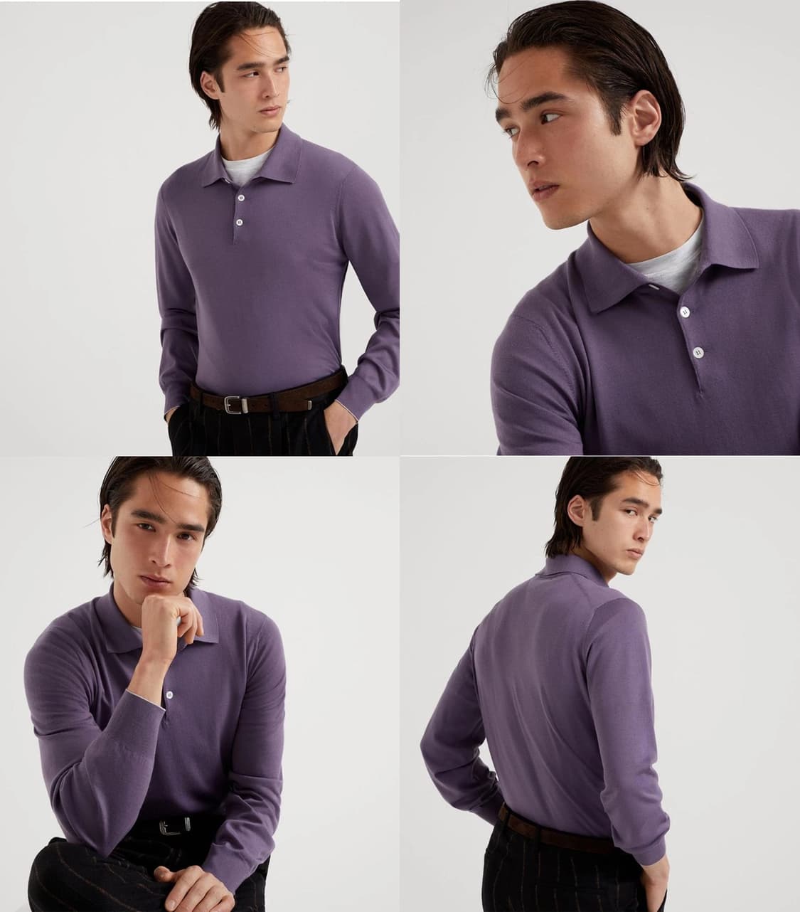 브루넬로 쿠치넬리 / 신상 카라 니트 / 50 (105사이즈) 새상품 상품이미지5