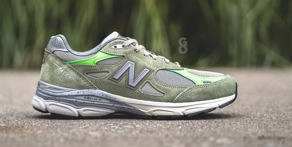 265 뉴발 990v3 파타 올리브 patta olive 상품이미지6