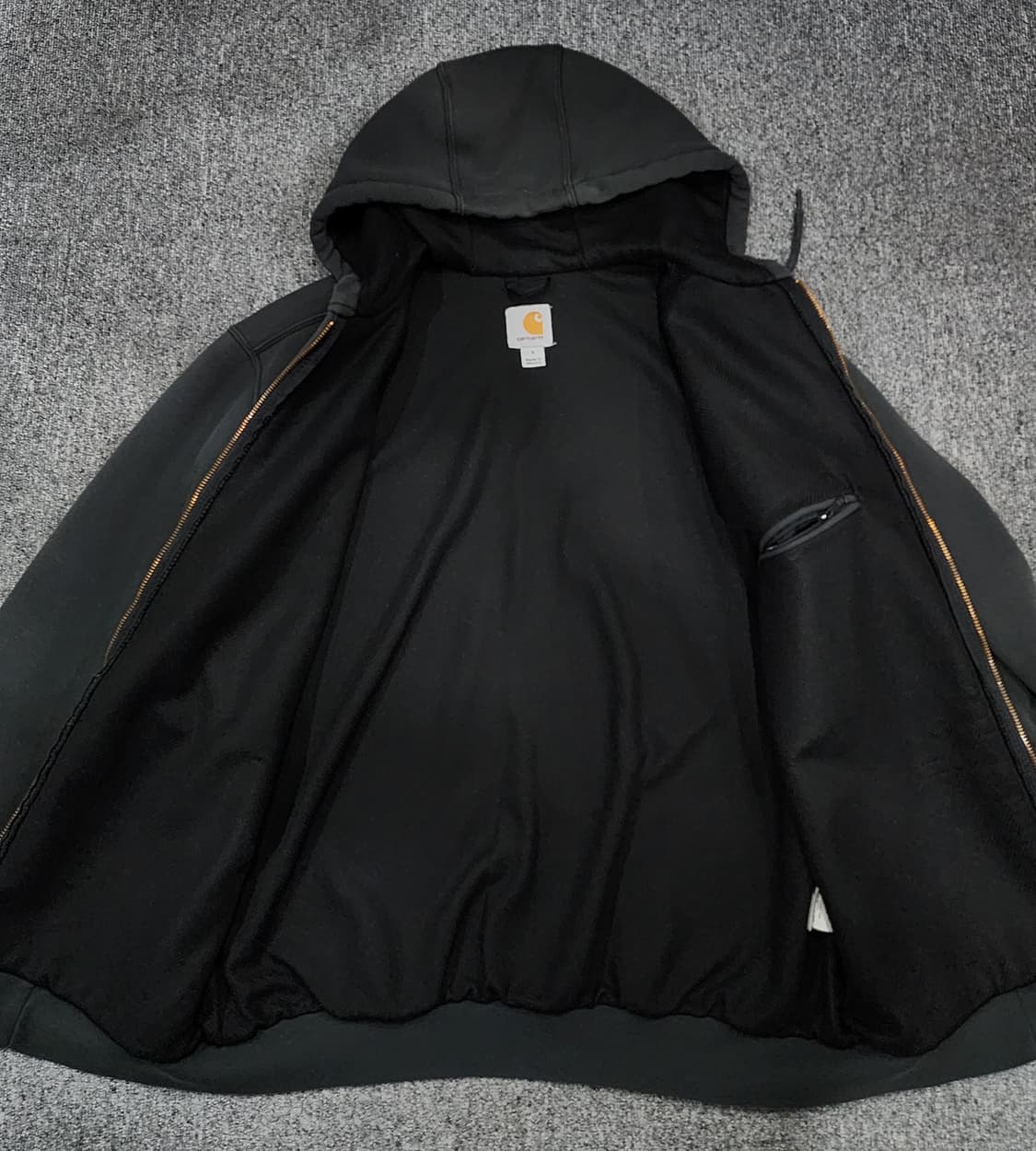 칼하트 써멀 레인디펜더 후드집업 S 상품이미지3