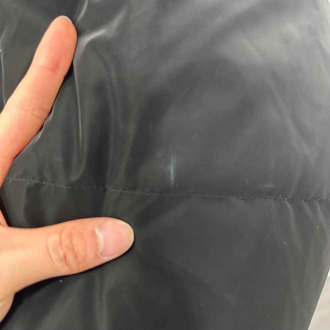 마뗑킴 스티치 코팅 패딩 상품이미지5