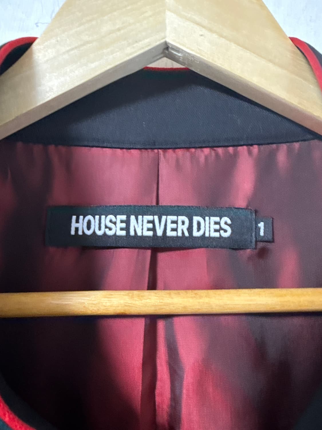 하우스네버다이 마이클잭슨 스타일 크롭기장 나폴레옹  자켓 상품이미지6