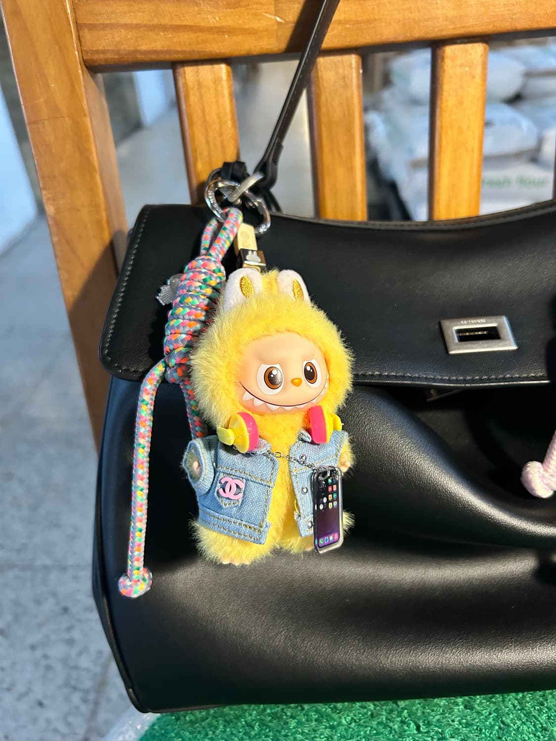 🙊미니라부부 내 마음속 비밀번호”P”커스텀키링 상품이미지4