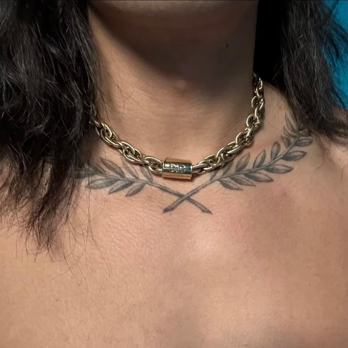 돌체앤가바나 금장 초커 목걸이 상품이미지2