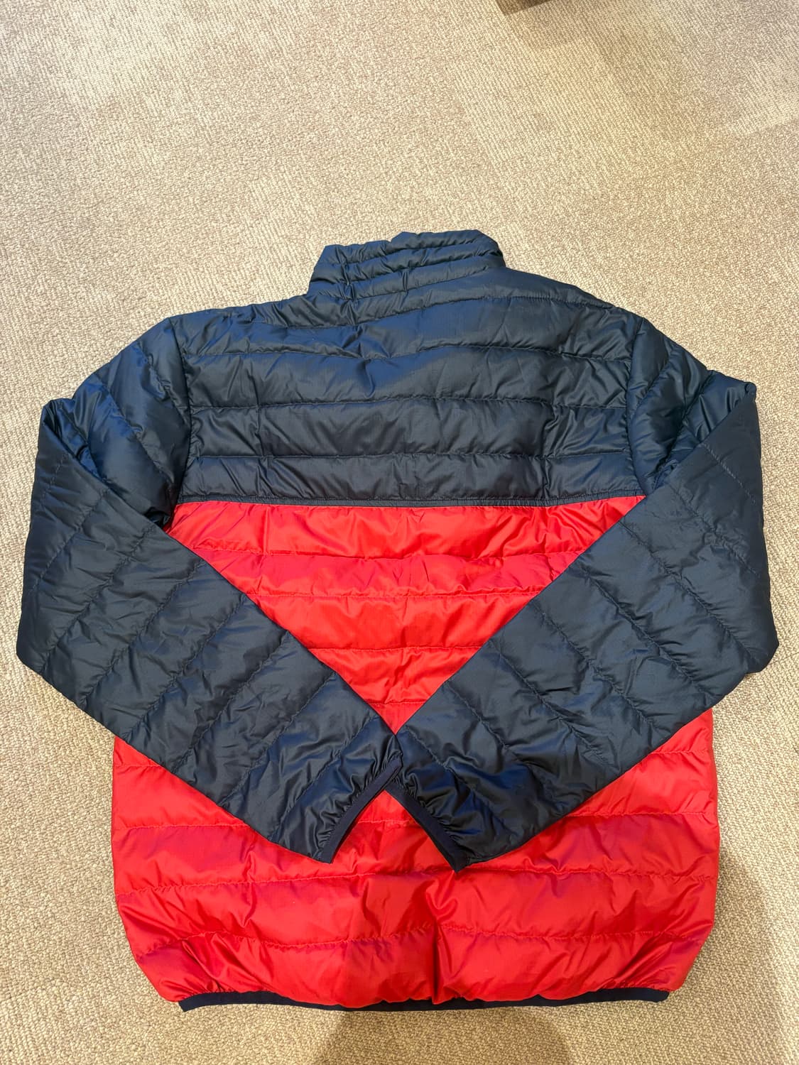 파타고니아 다운 스냅티 레드/네이비 상품이미지2