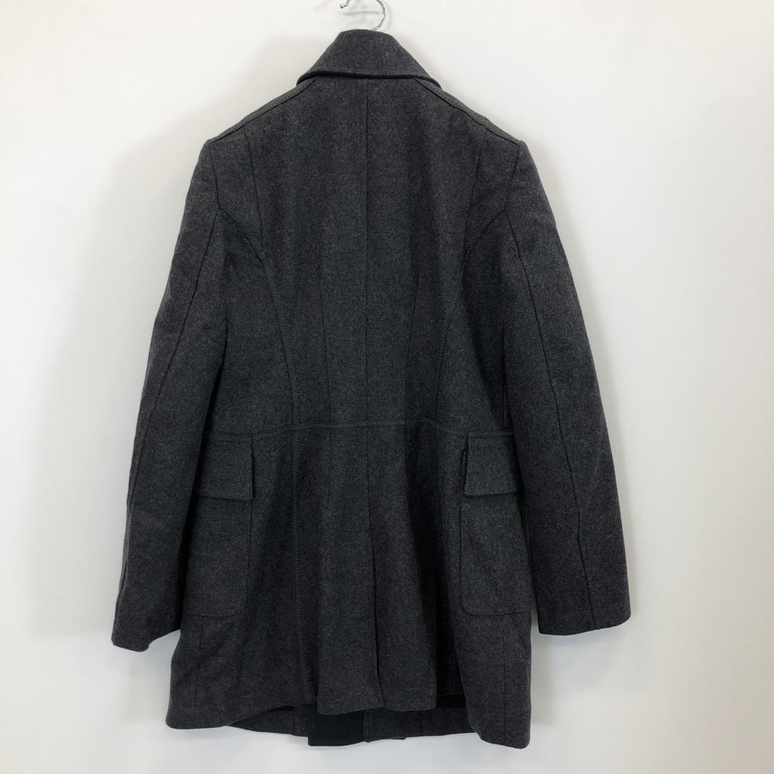 베네통 이태리 더블 울코트 91-165  상품이미지3