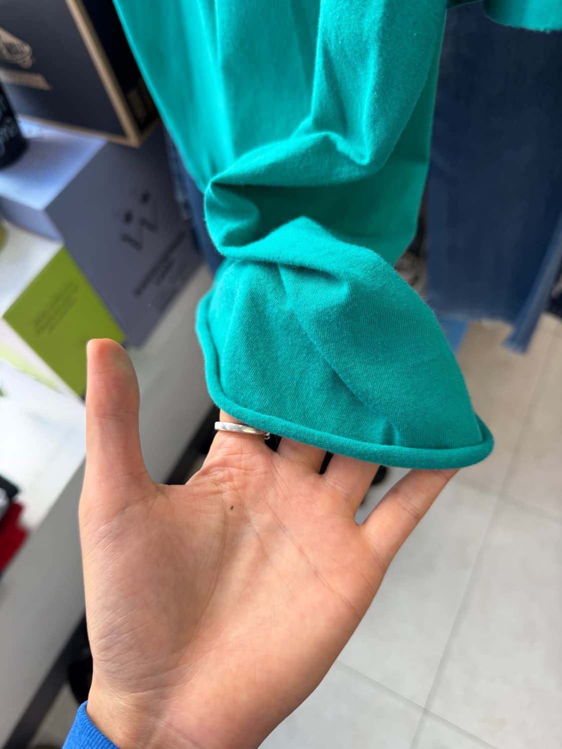 RAGMAN cutting T shirts 상품이미지3