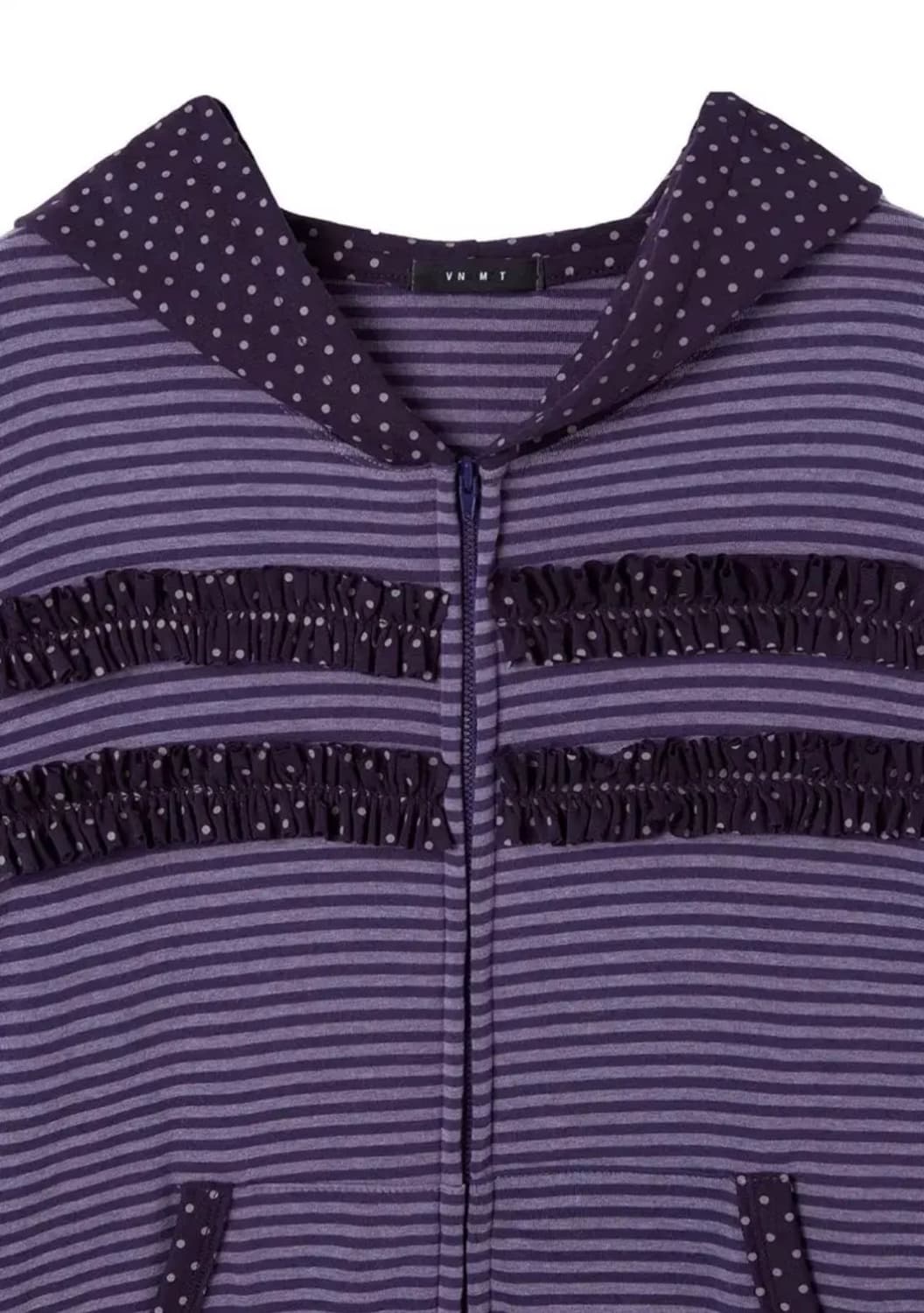 바니쉬먼트 후드집업 퍼플 상품이미지3