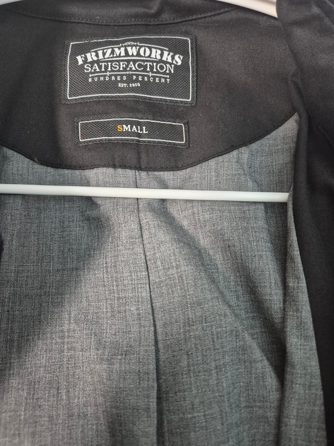 프리즘웍스 블랙 발마칸 코트 S 상품이미지2