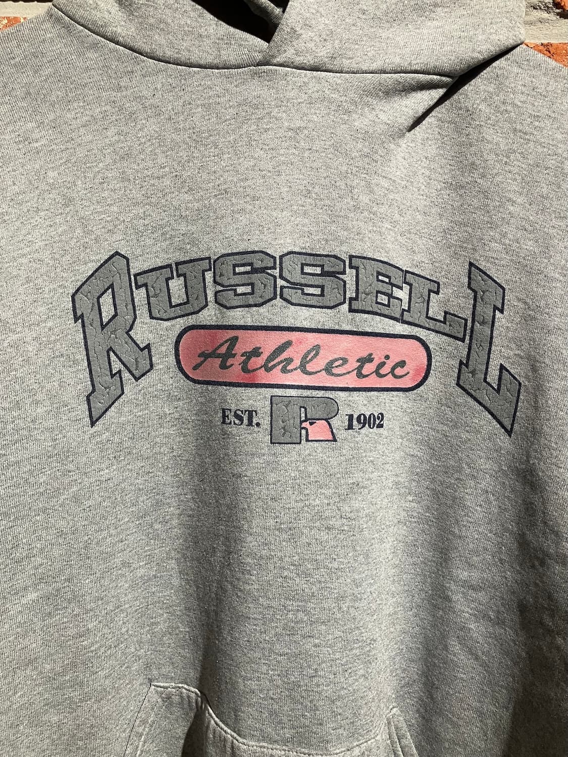 90s USA 빈티지 러셀 후드티 스웻 셔츠 상품이미지3