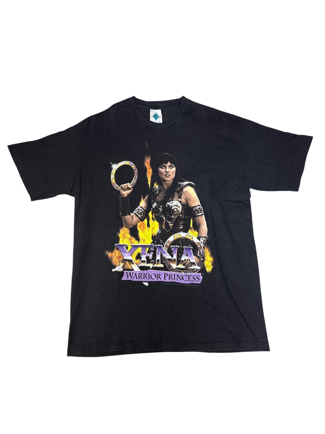 빈티지 90s 여전사 지나 XENA WARRIOR PRINCESS 티셔츠 상품이미지1