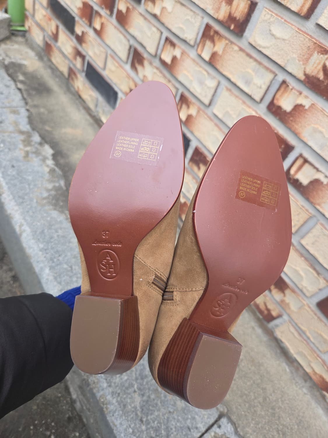 ASH 스웨이드 앵글부츠 37 상품이미지8