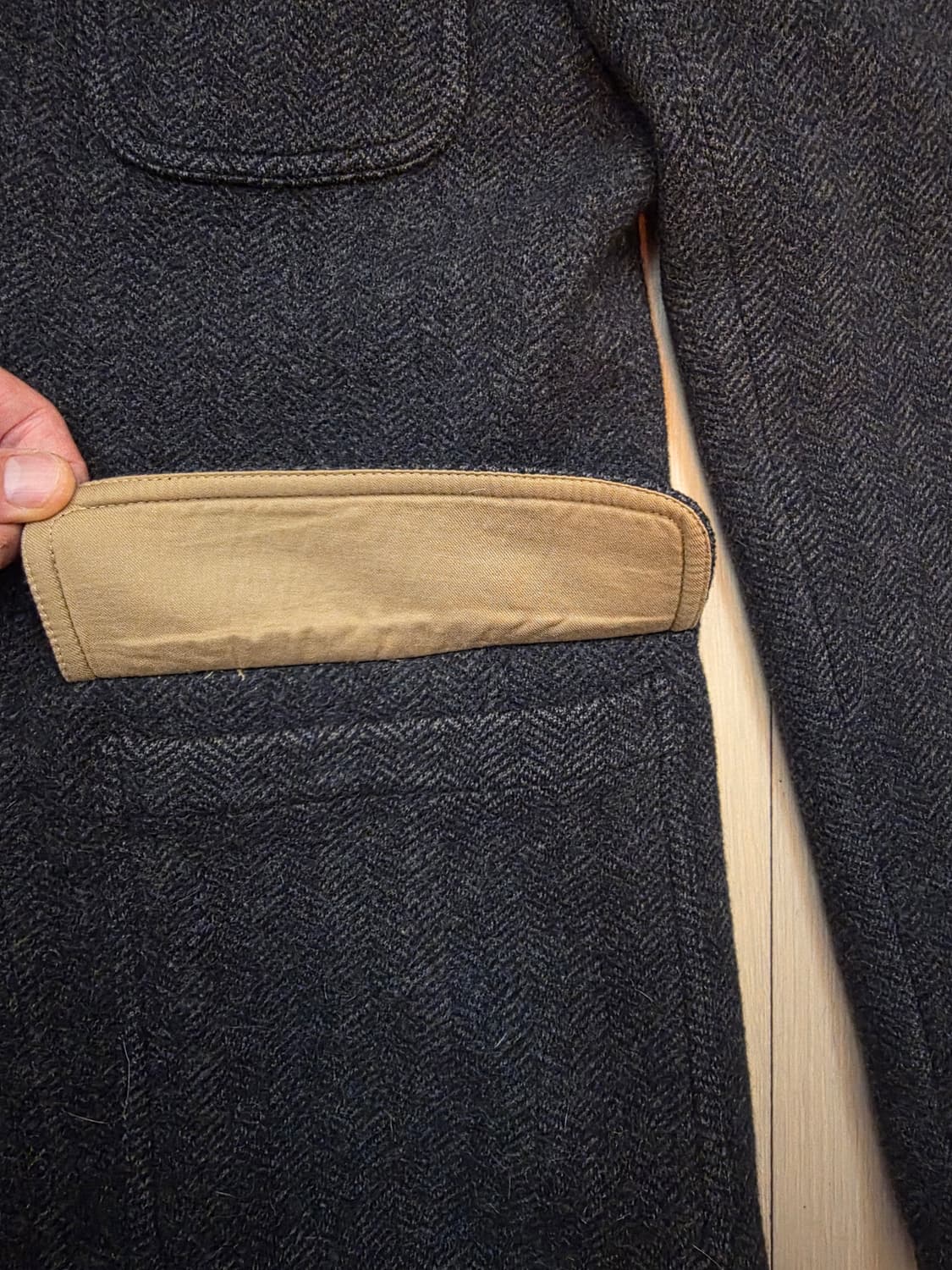 폴로랄프로렌 울100% 헤링본 XL 자켓 블레이저 상품이미지3