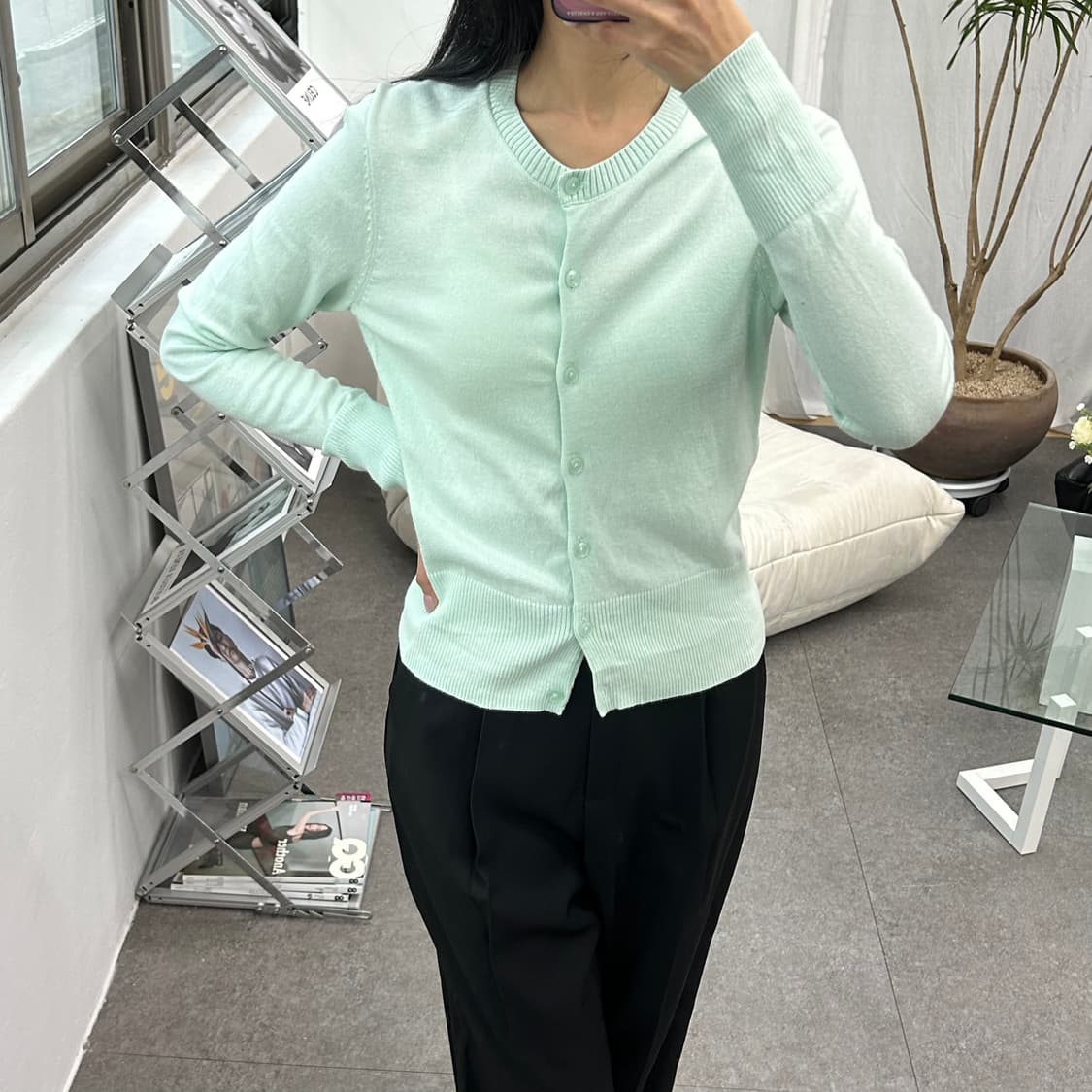 Gap 민트 가디건 상품이미지4