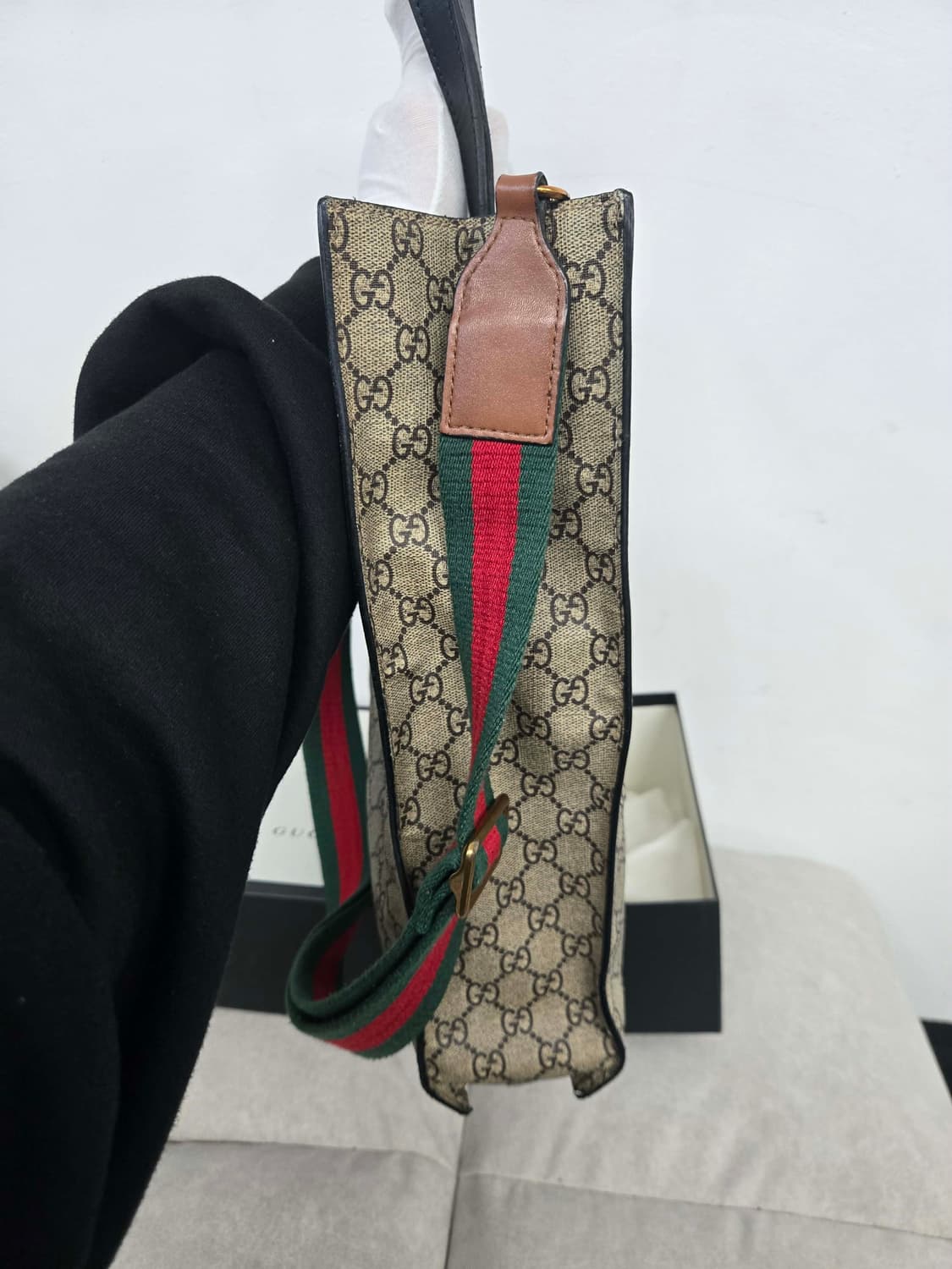 [보증서 정품] 구찌 꿀벌 토트백 상품이미지4