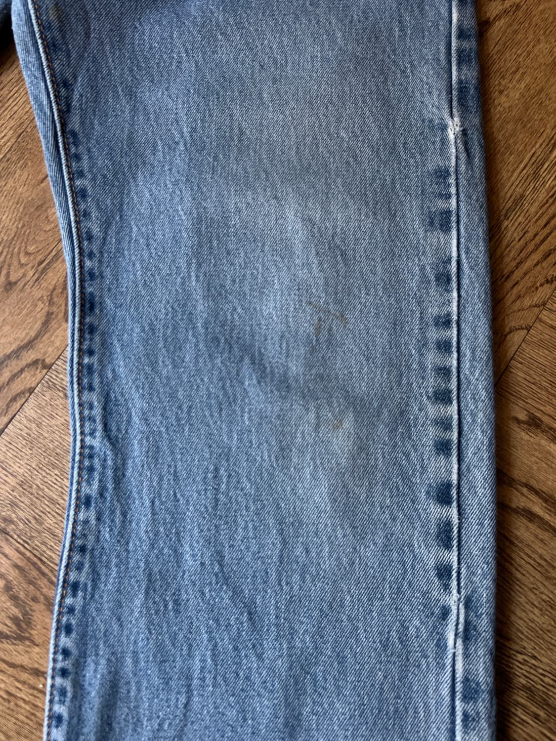 [32]리바이스 517 빈티지 데미지드 플레어핏 데님 팬츠 상품이미지5