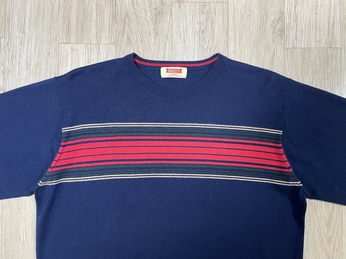 100) 바라쿠타 스트라이프 울 니트(RRL&LVC&폴로) 상품이미지4