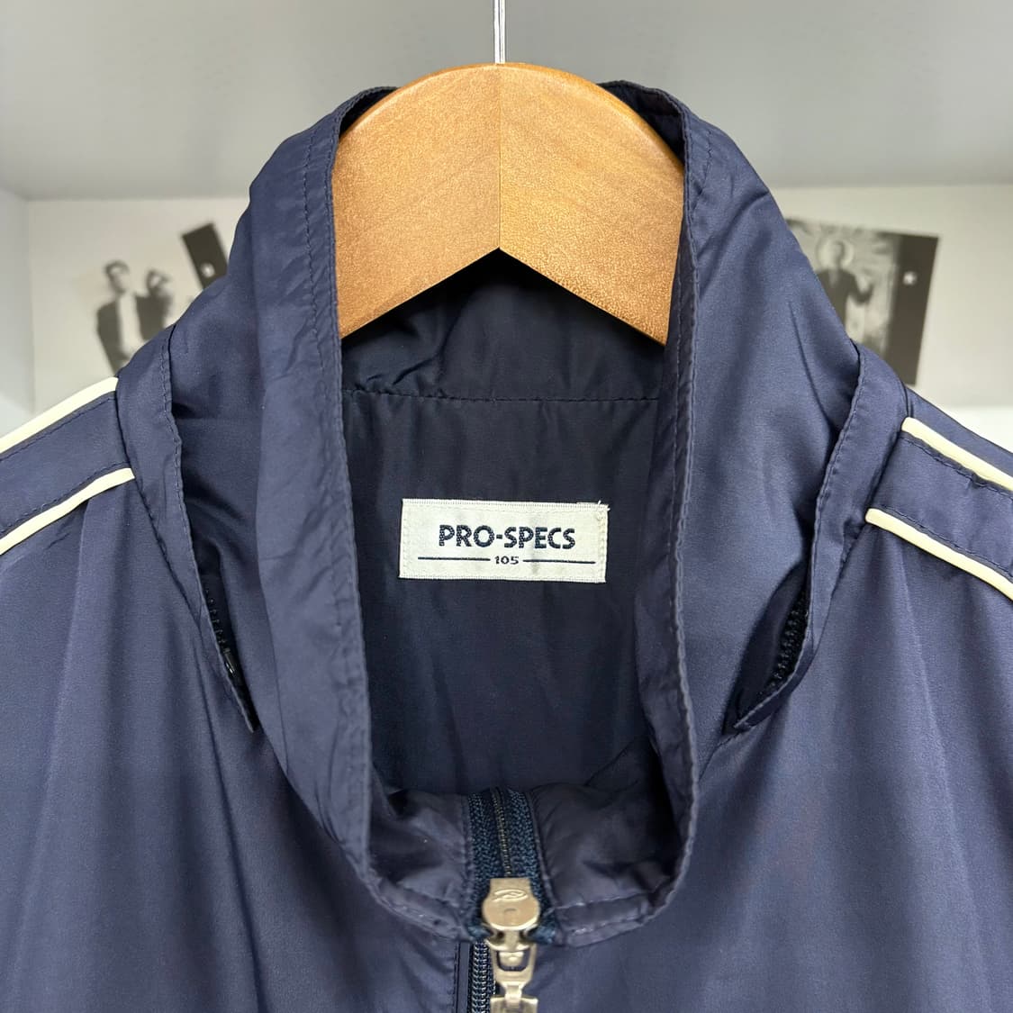 (XL) 00s 프로스펙스 네이비 바람막이 자켓 상품이미지4