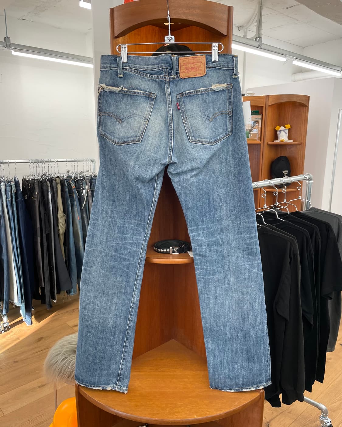 [32] LVC 패치워크 데님 팬츠 상품이미지2