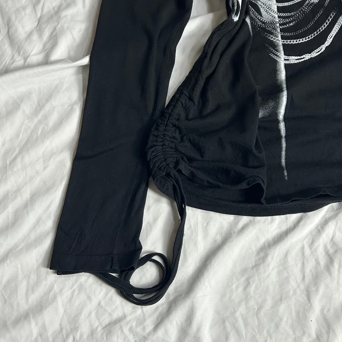 [Schlussel] 슈리셀 펑크 프린팅 셔링 롱슬리브 상품이미지3