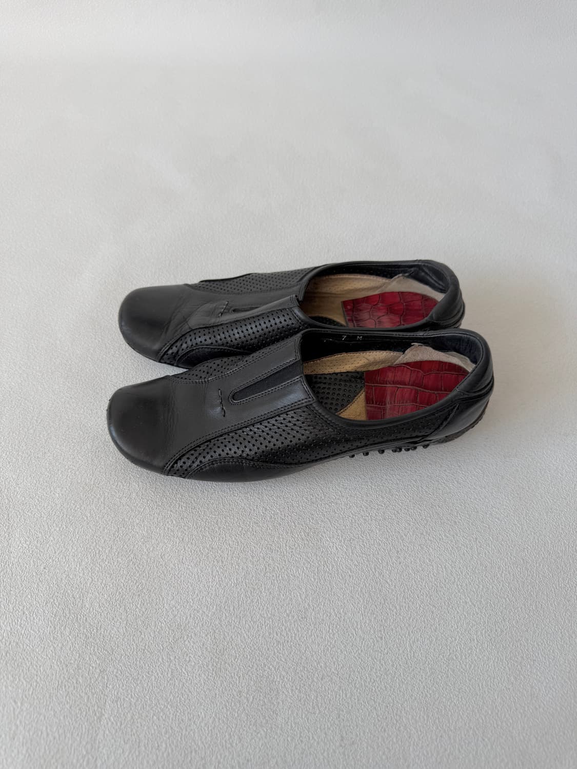 [7M, 240]MADE IN ITALY 레더 플랫 슈즈 상품이미지3