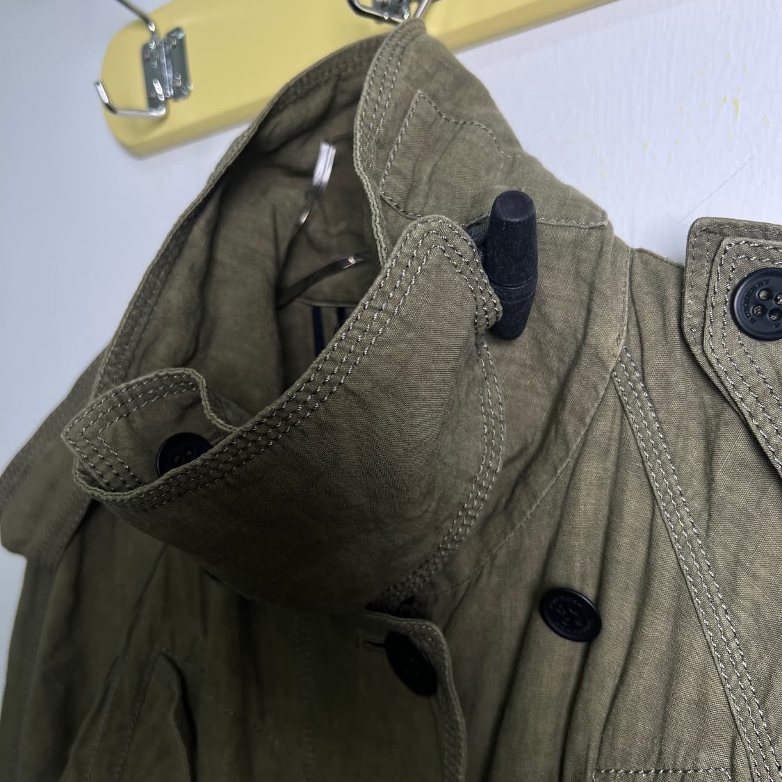 버버리 프로섬 카키 밀리터리 린넨 야상 상품이미지8