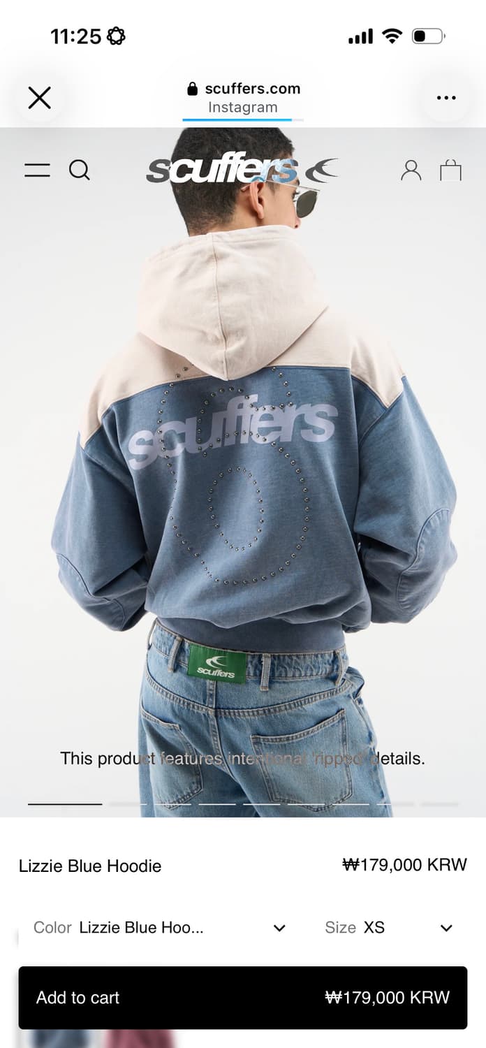 스커퍼스 Scuffers후드티 상품이미지2