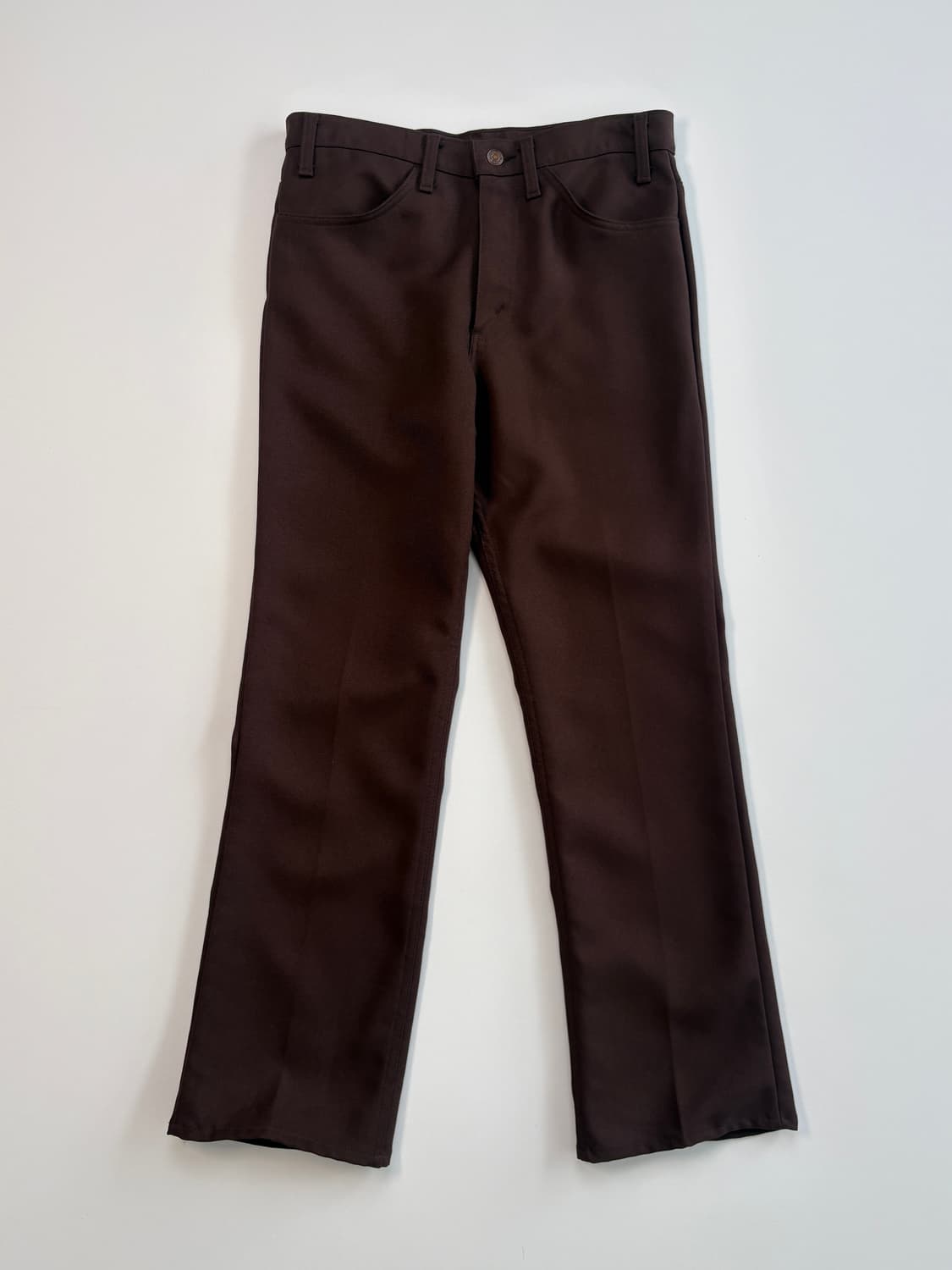 리바이스 폴리에스터 메카닉 부츠컷 팬츠 브라운 상품이미지2