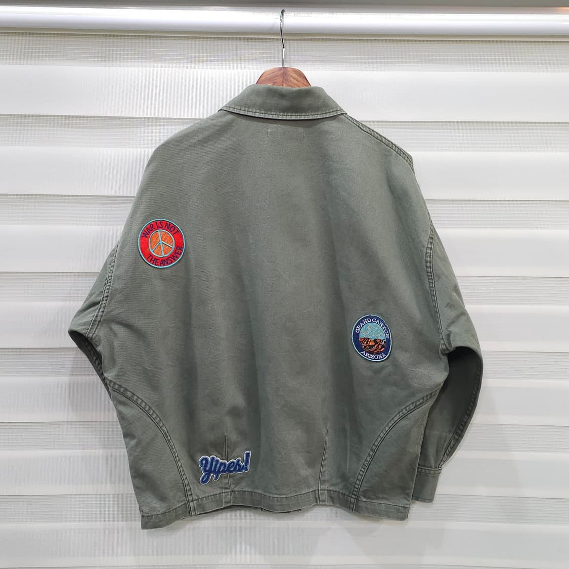 MOUSSY 패치디테일 밀리터리 셔츠 자켓- 우먼프리 상품이미지6