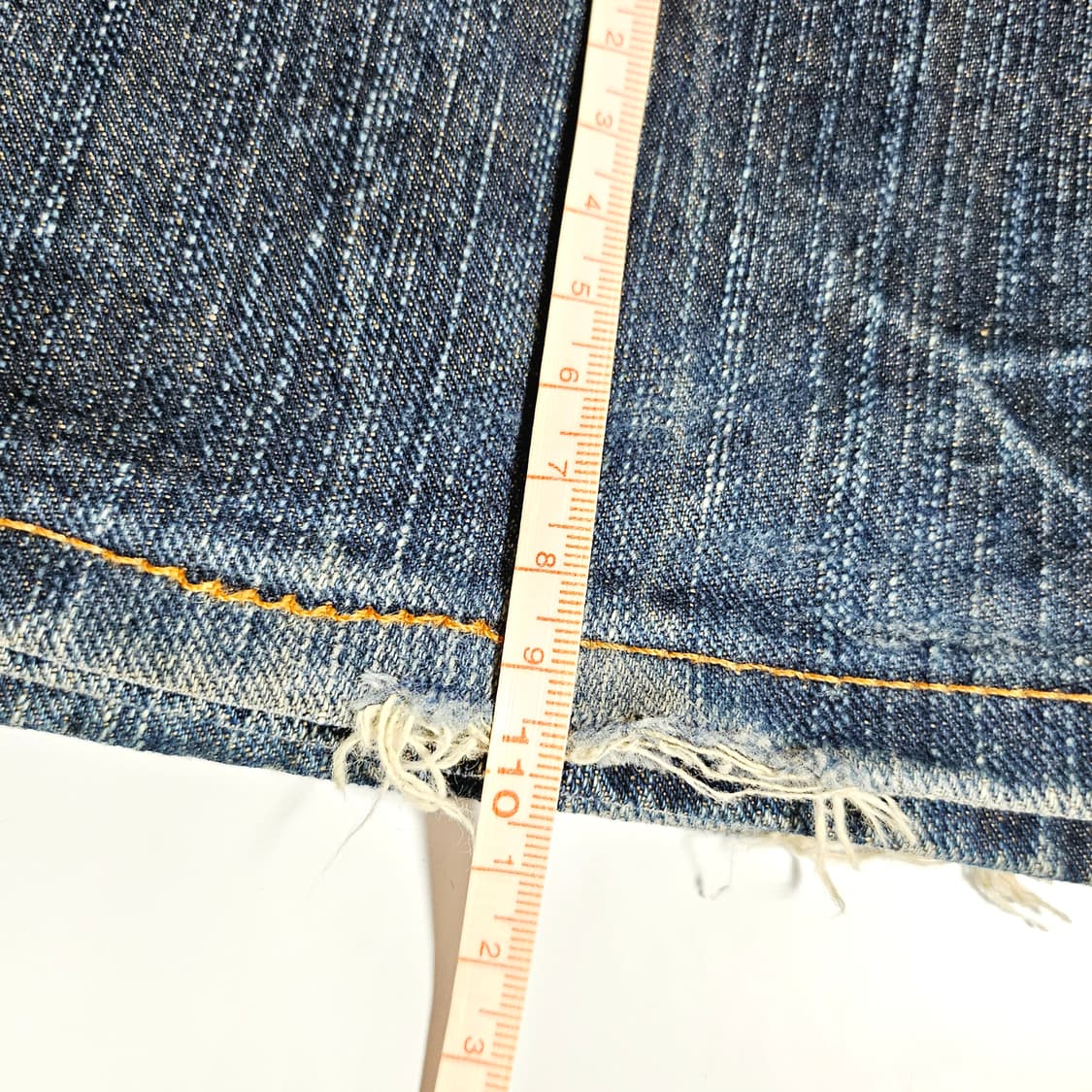 [30][에드윈JAPAN]411XVS 신치백 유즈드워시드 부츠컷 데님 상품이미지10