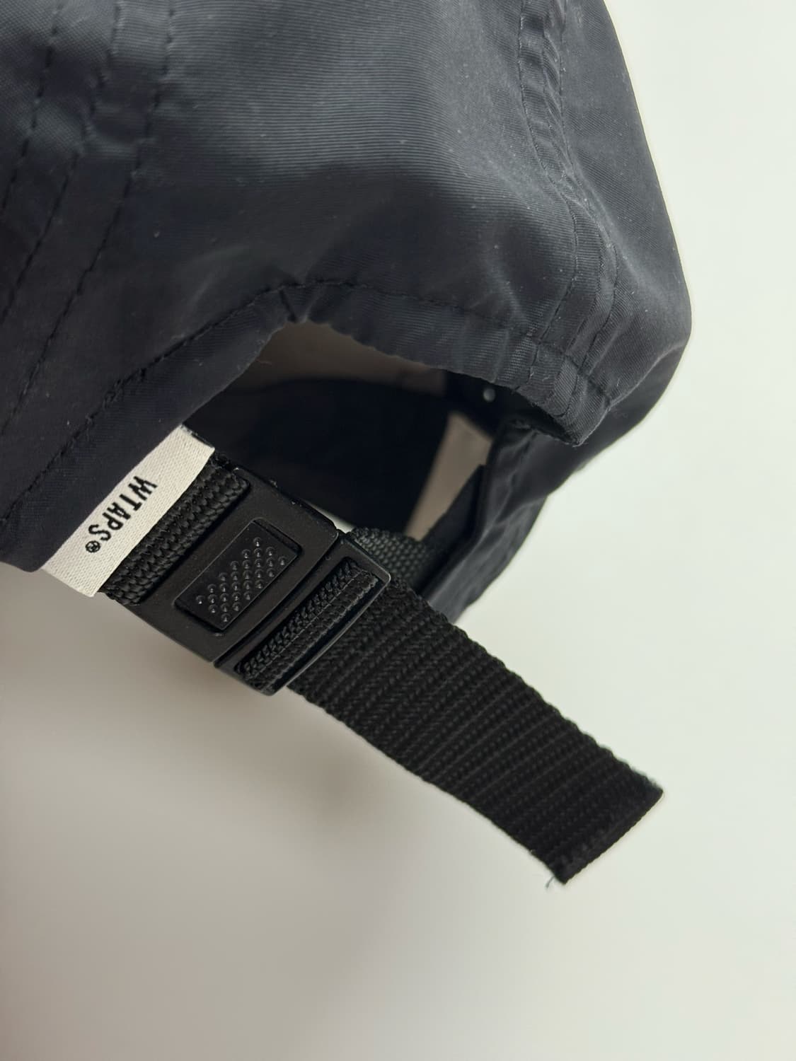 WTAPS T-5 더블탭스 나일론 캡 볼캡 모자 블랙 상품이미지5