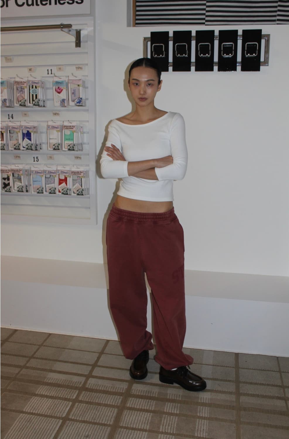 샵어텐즈 보트넥 Restrained boat neck tee shirt 상품이미지2