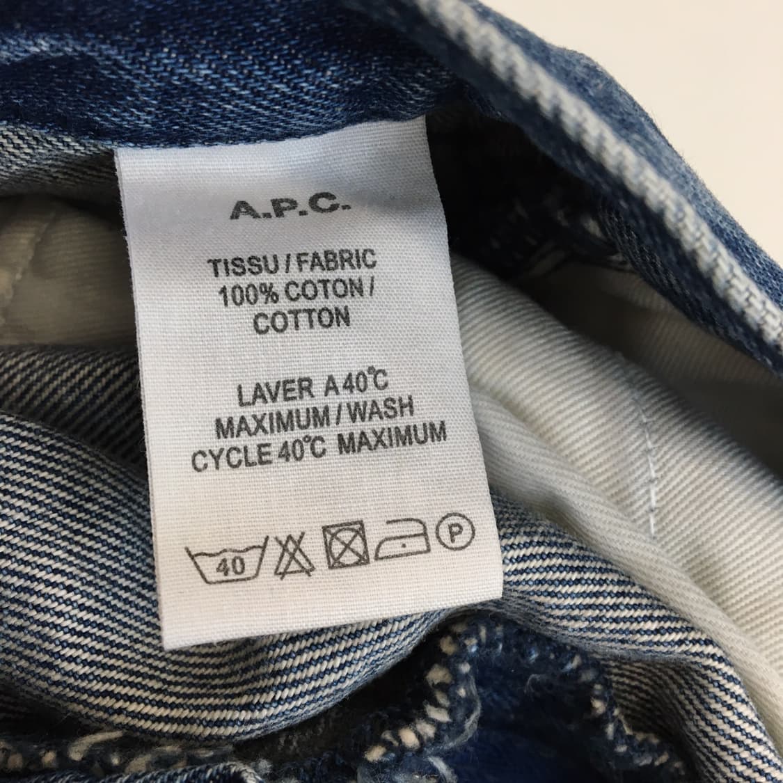 A.P.C. 아페쎄 배기 크롭데님진 33-34  상품이미지6