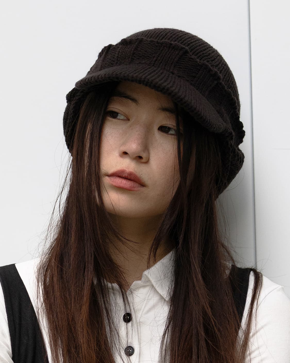 버트니 버튼 이어 머프 니트 캡 모자 블랙 상품이미지2