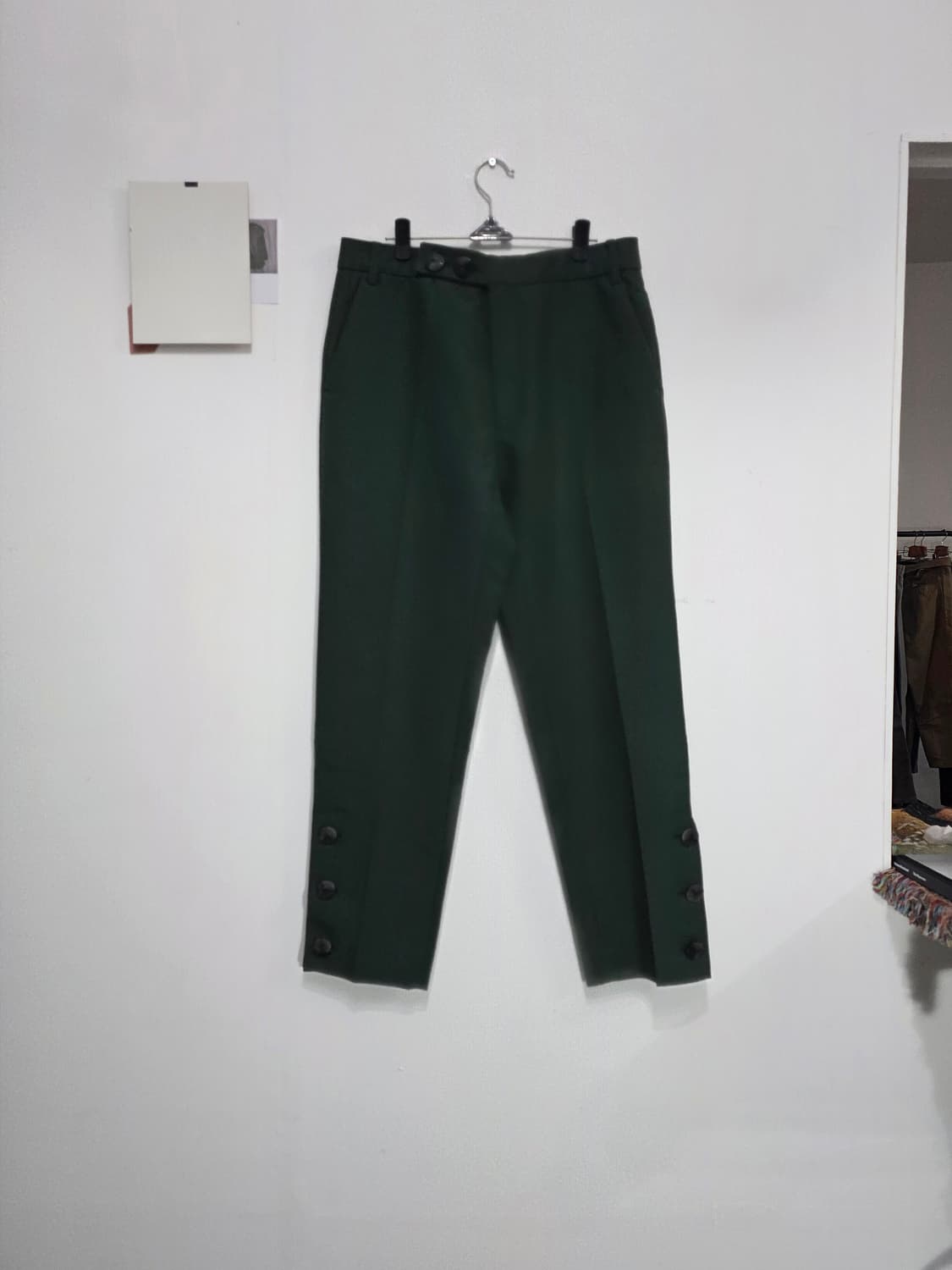 Namacheko olive button pants 상품이미지1