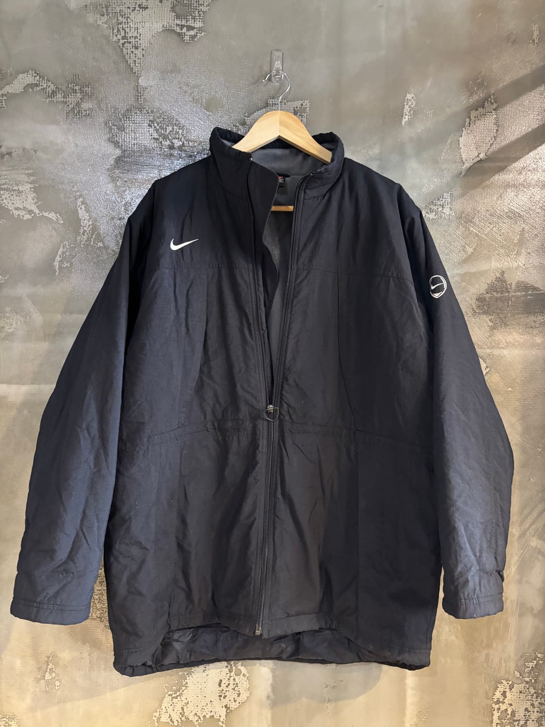 나이키 팀라인 스우시 블랙 자켓 XL 상품이미지1